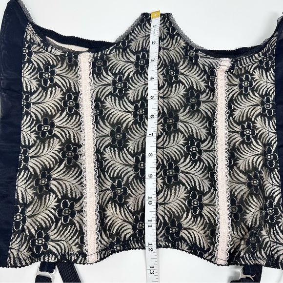 Vintage Frederick's of Hollywood Corset with Garters Size 34 Underbust Lingerie - Picture 12 of 15